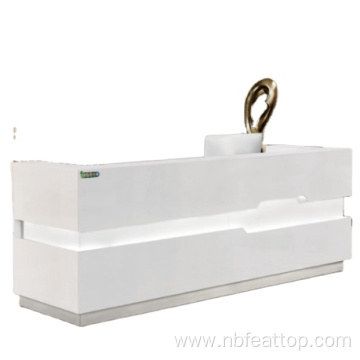 Durable modern office furniture reception desk counter table